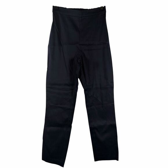 Jenni Kayne Blue High Waist Skinny Pants Cotton Tencel Casual Womens Size XS - Picture 2 of 10